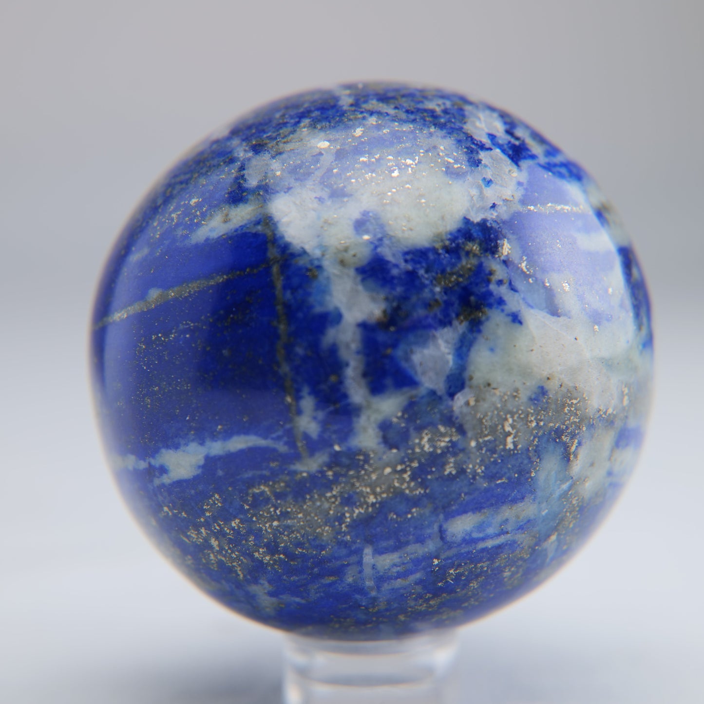 Lapis Lazuli Crystal Sphere 230g 52mm - Luna Panther
