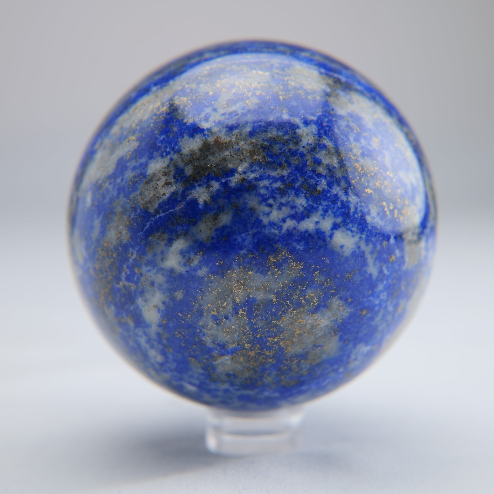 Lapis Lazuli Crystal Sphere 366g 61mm - Luna Panther