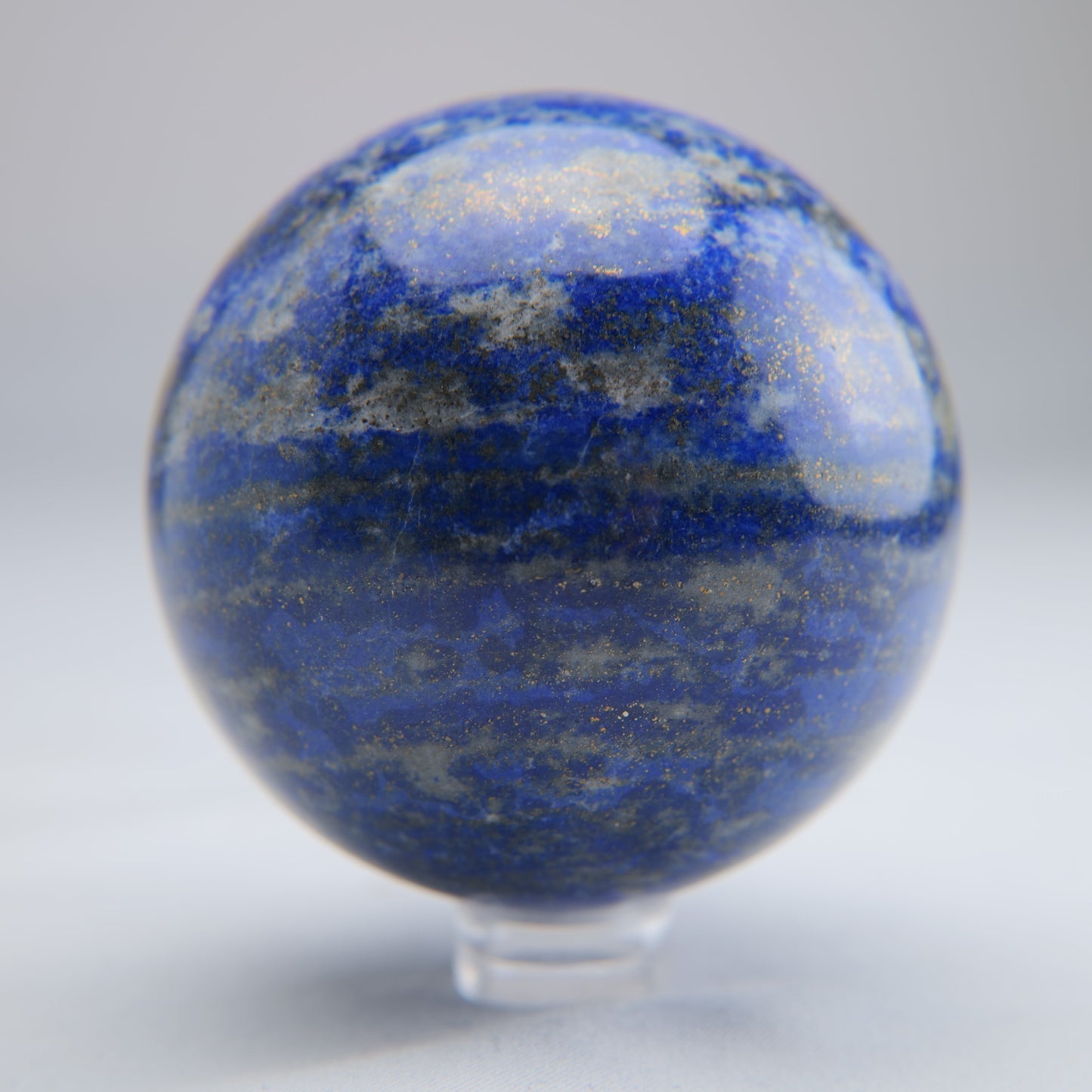 Lapis Lazuli Crystal Sphere 366g 61mm - Luna Panther