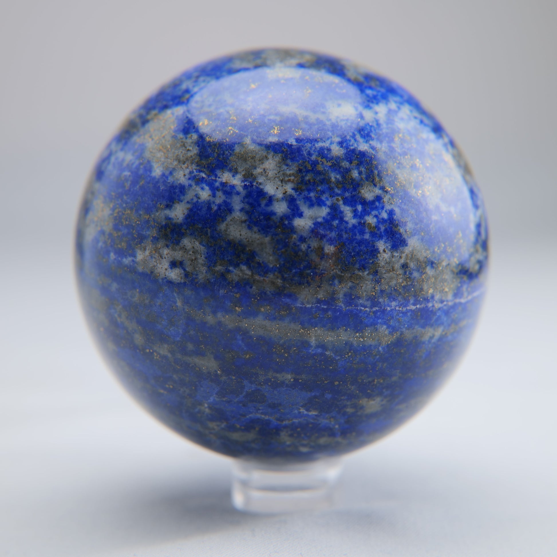 Lapis Lazuli Crystal Sphere 366g 61mm - Luna Panther