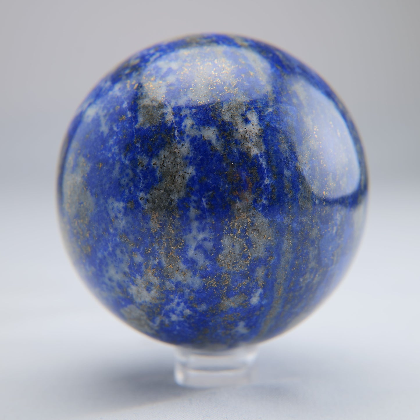 Lapis Lazuli Crystal Sphere 366g 61mm - Luna Panther