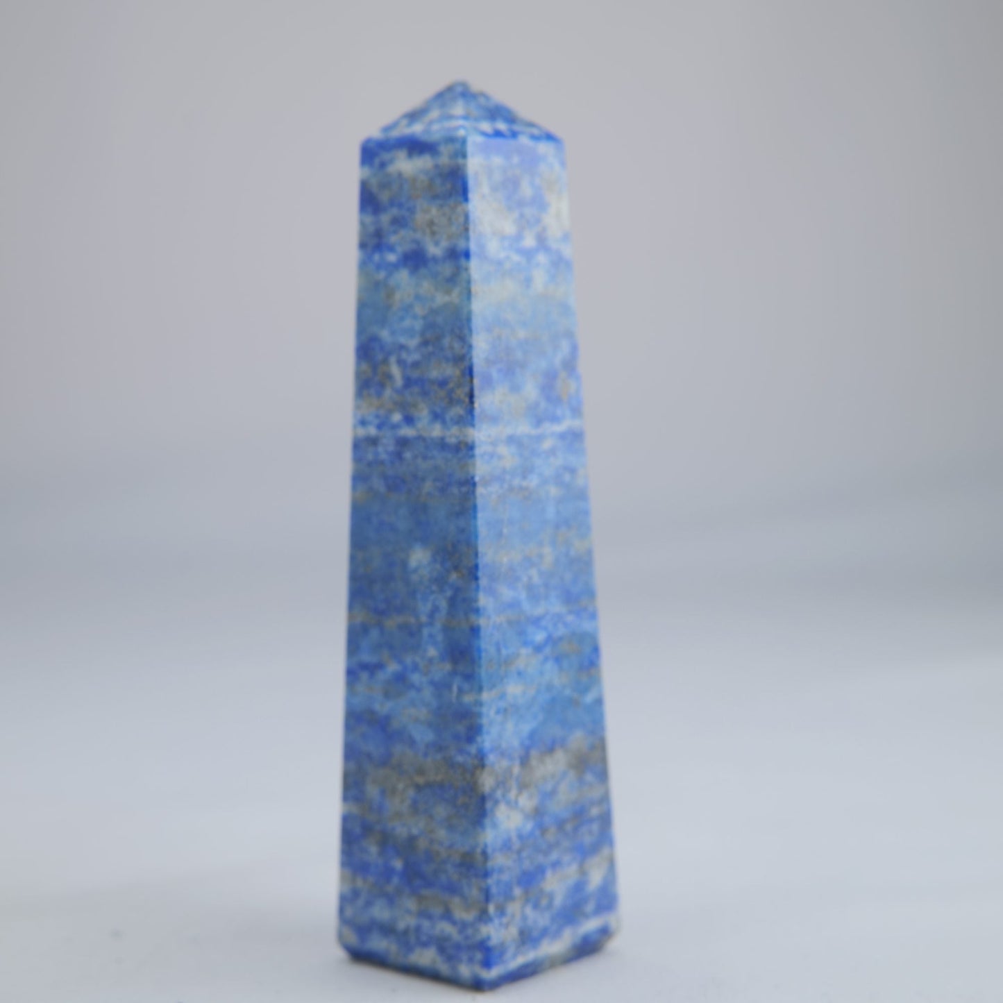 Lapis Lazuli Crystal Tower 131g - Luna Panther
