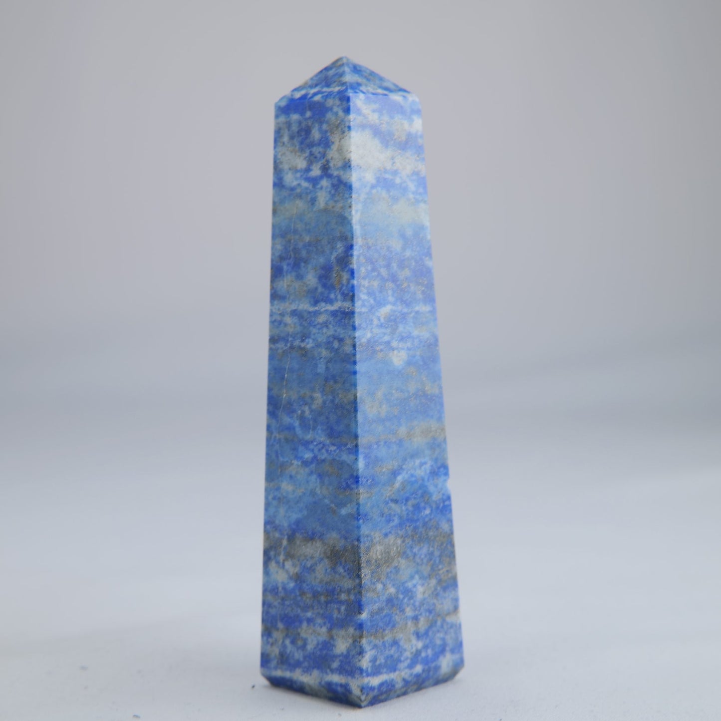 Lapis Lazuli Crystal Tower 131g - Luna Panther