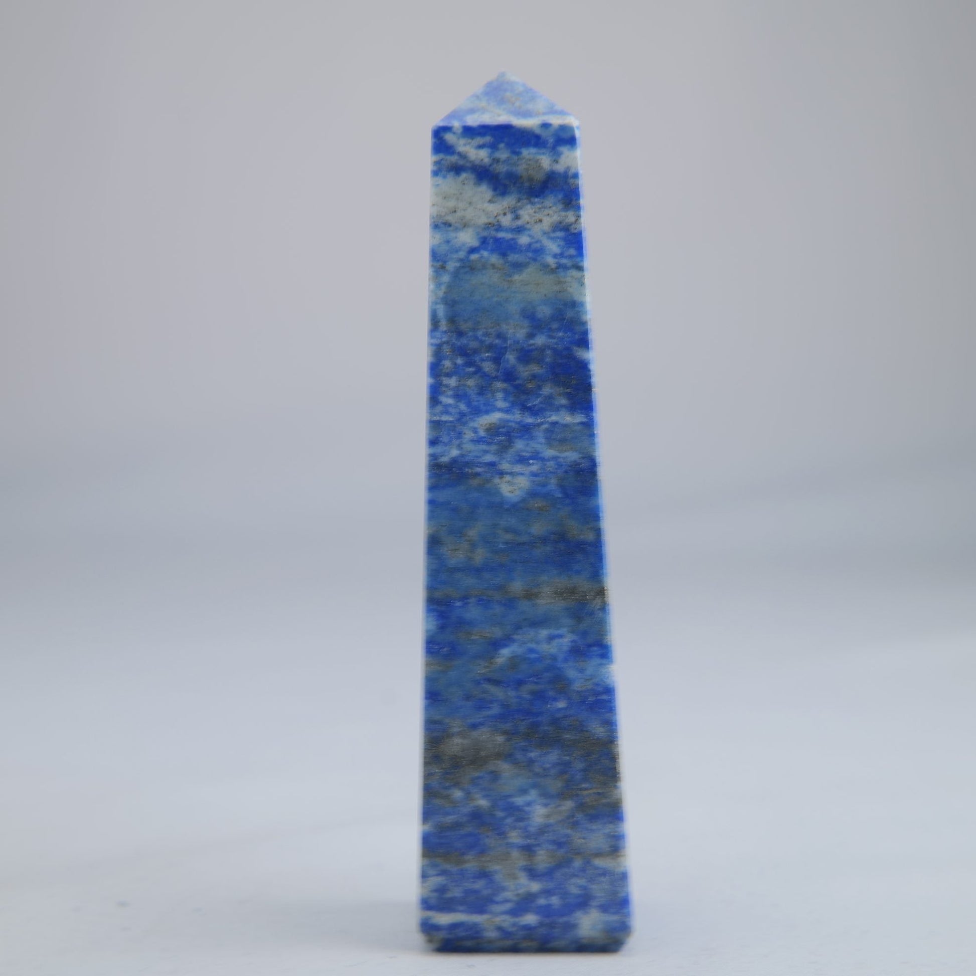 Lapis Lazuli Crystal Tower 131g - Luna Panther