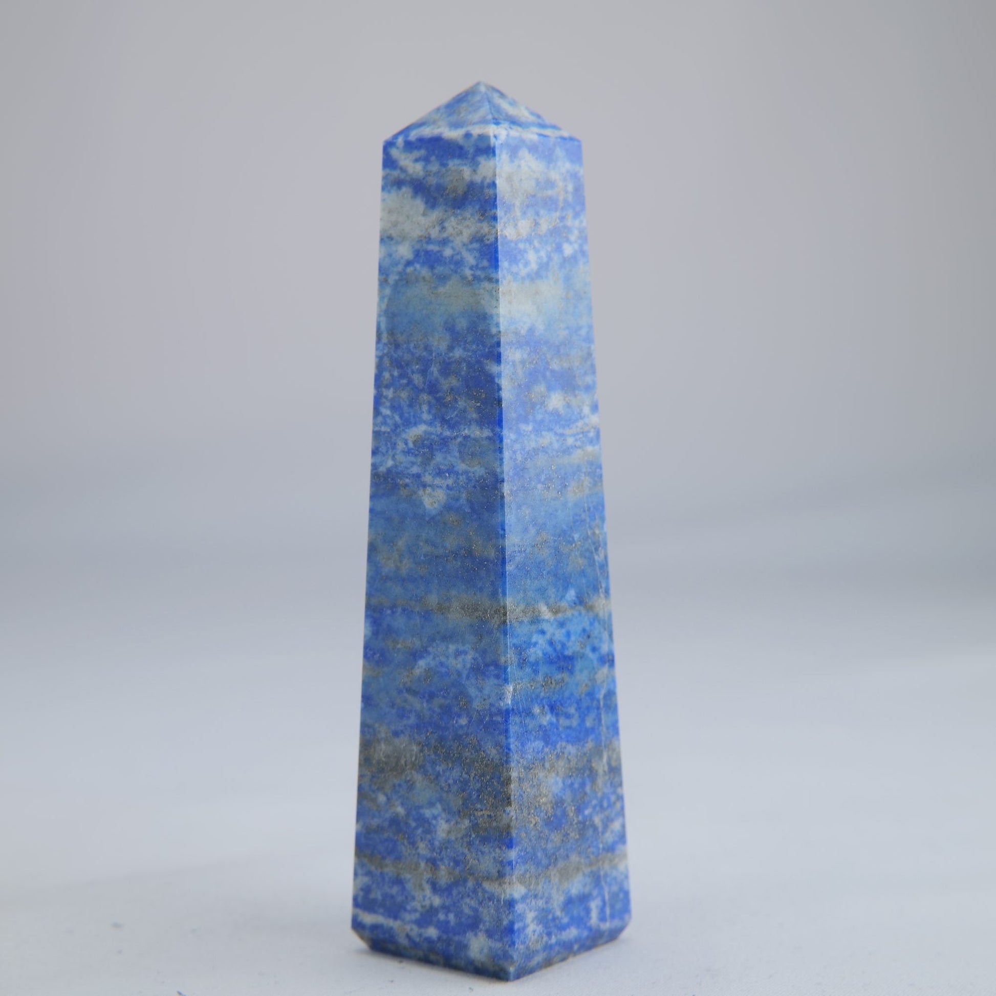 Lapis Lazuli Crystal Tower 131g - Luna Panther