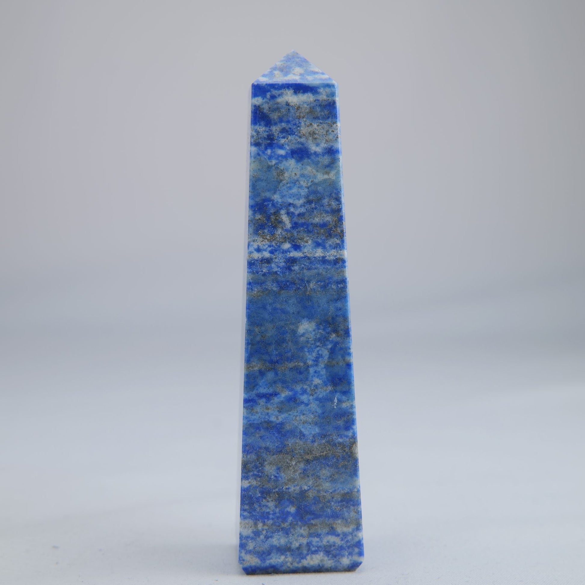 Lapis Lazuli Crystal Tower 131g - Luna Panther