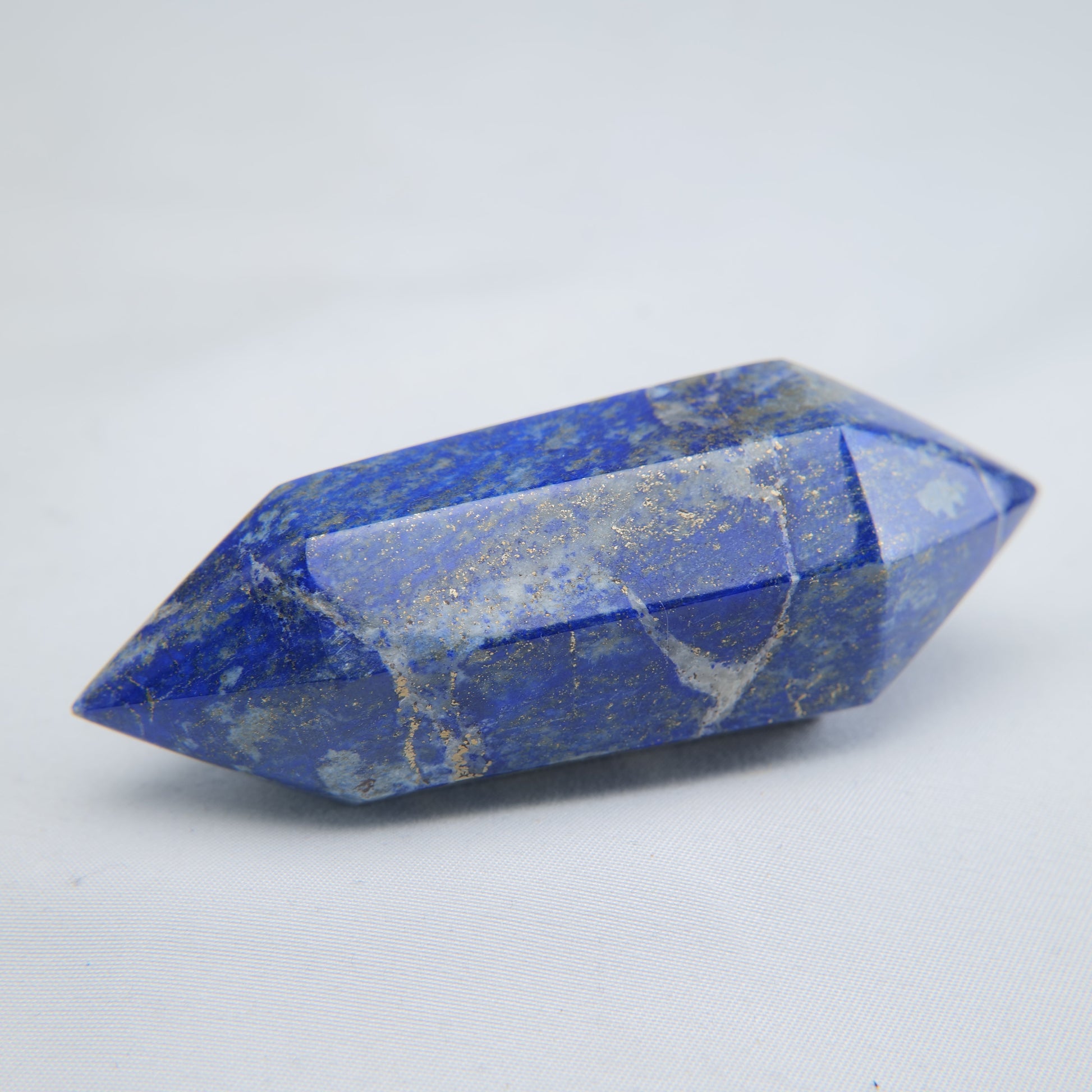 Lapis Lazuli Double Terminated Wand 161g - Luna Panther