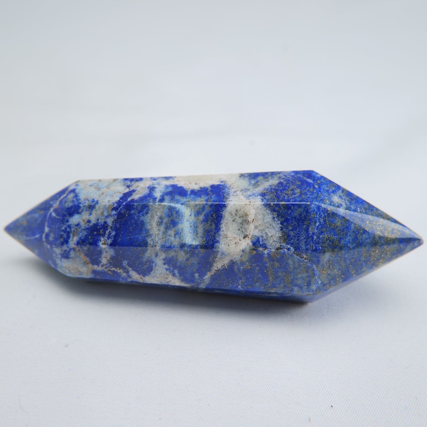 Lapis Lazuli Double Terminated Wand 208g - Luna Panther