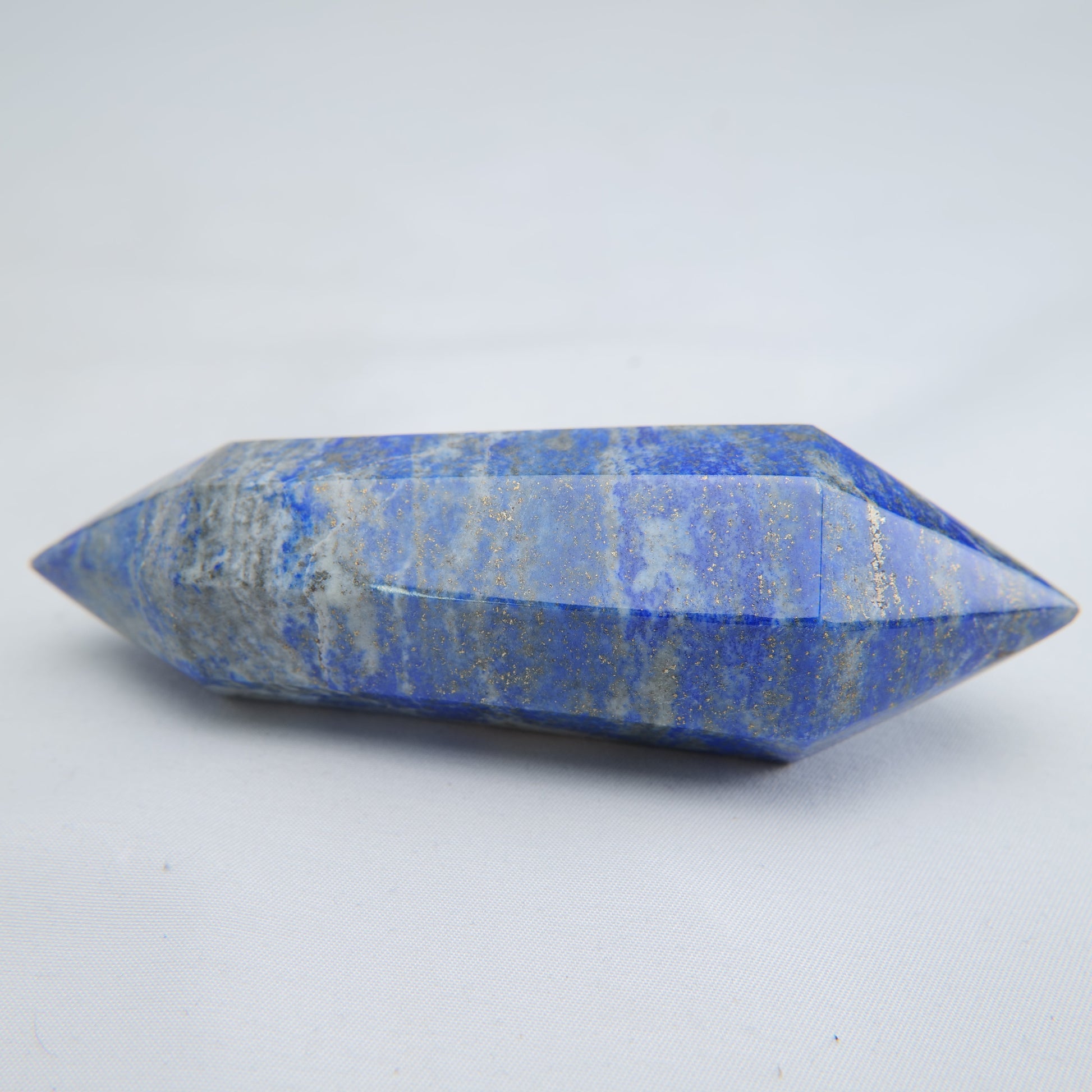 Lapis Lazuli Double Terminated Wand 208g - Luna Panther