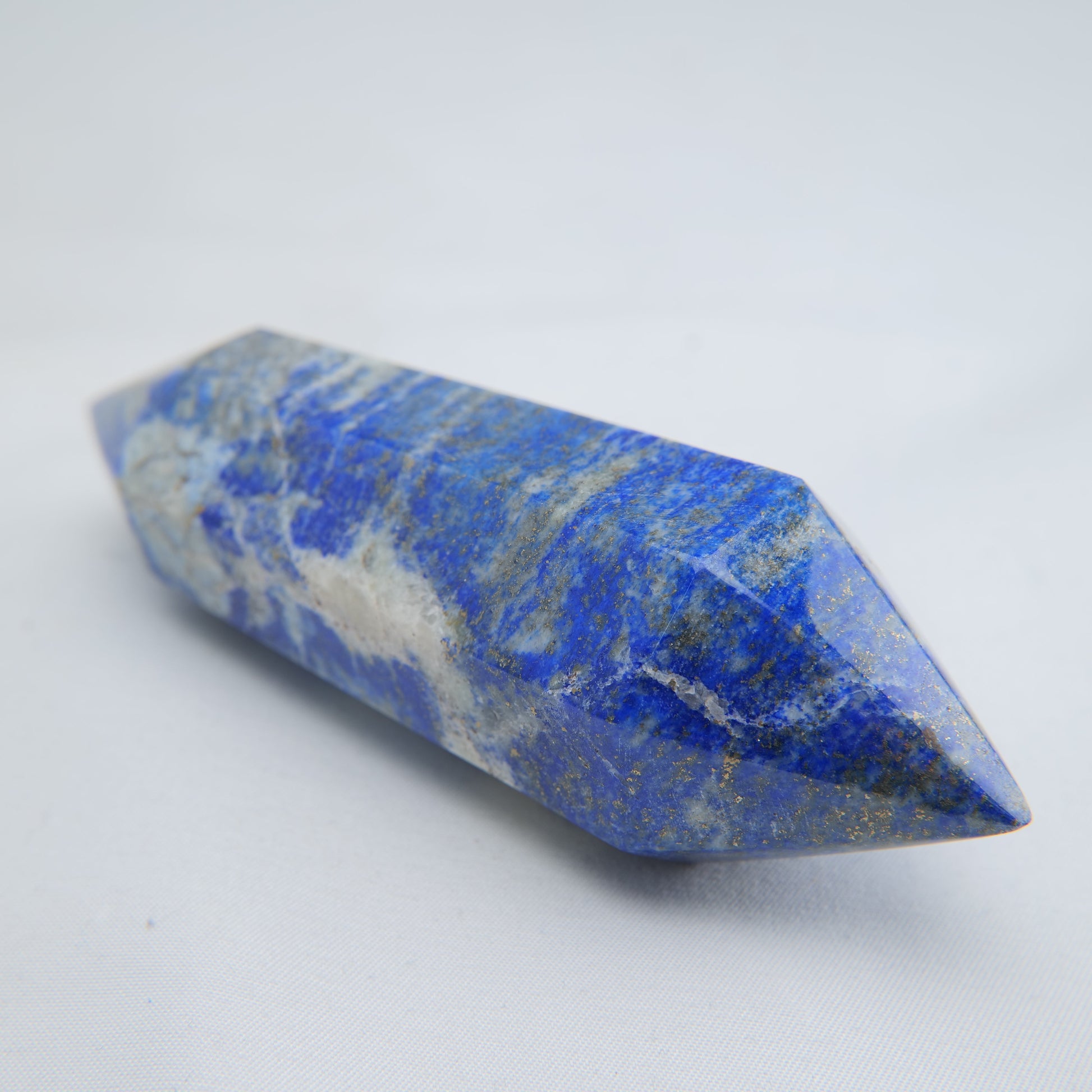 Lapis Lazuli Double Terminated Wand 208g - Luna Panther