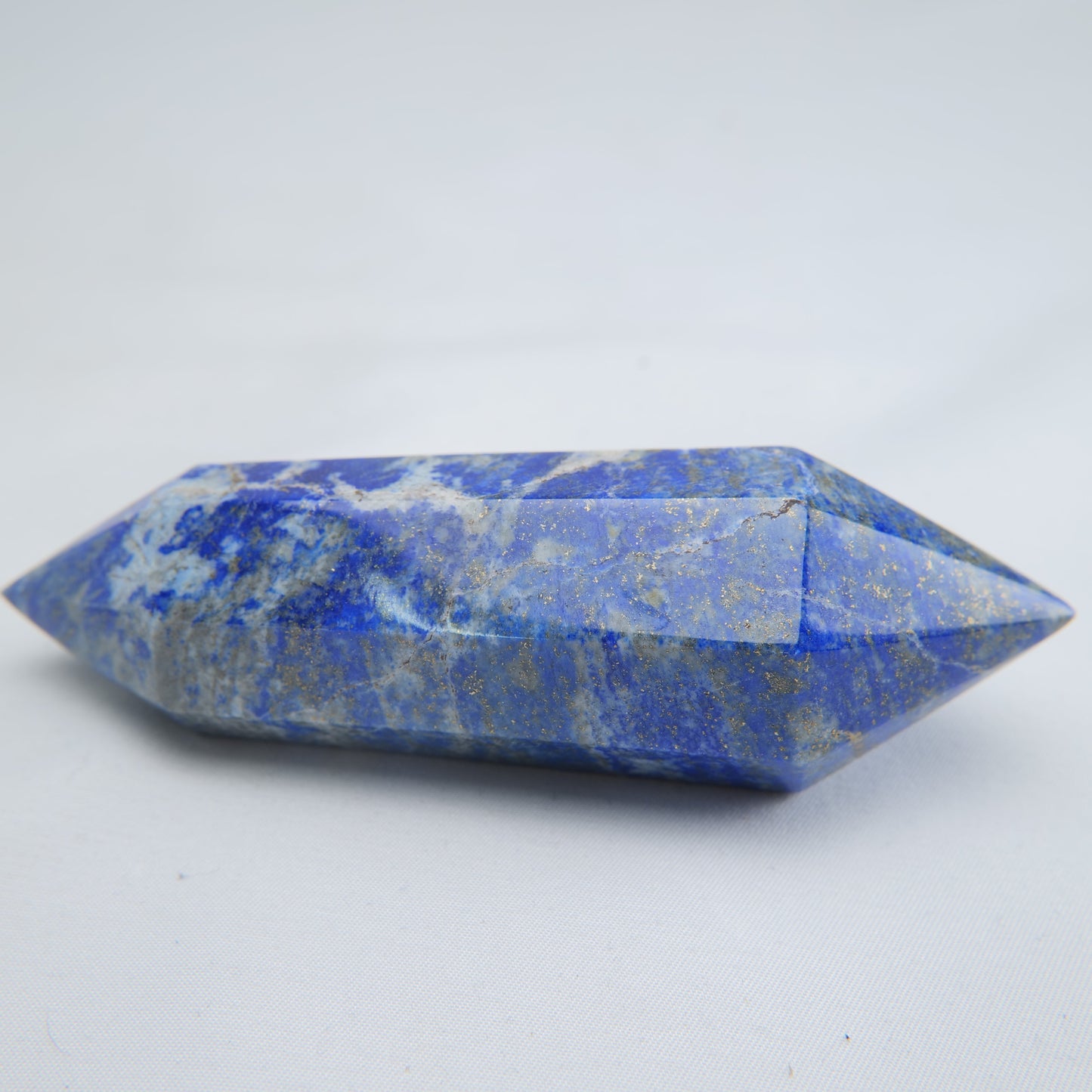 Lapis Lazuli Double Terminated Wand 208g - Luna Panther
