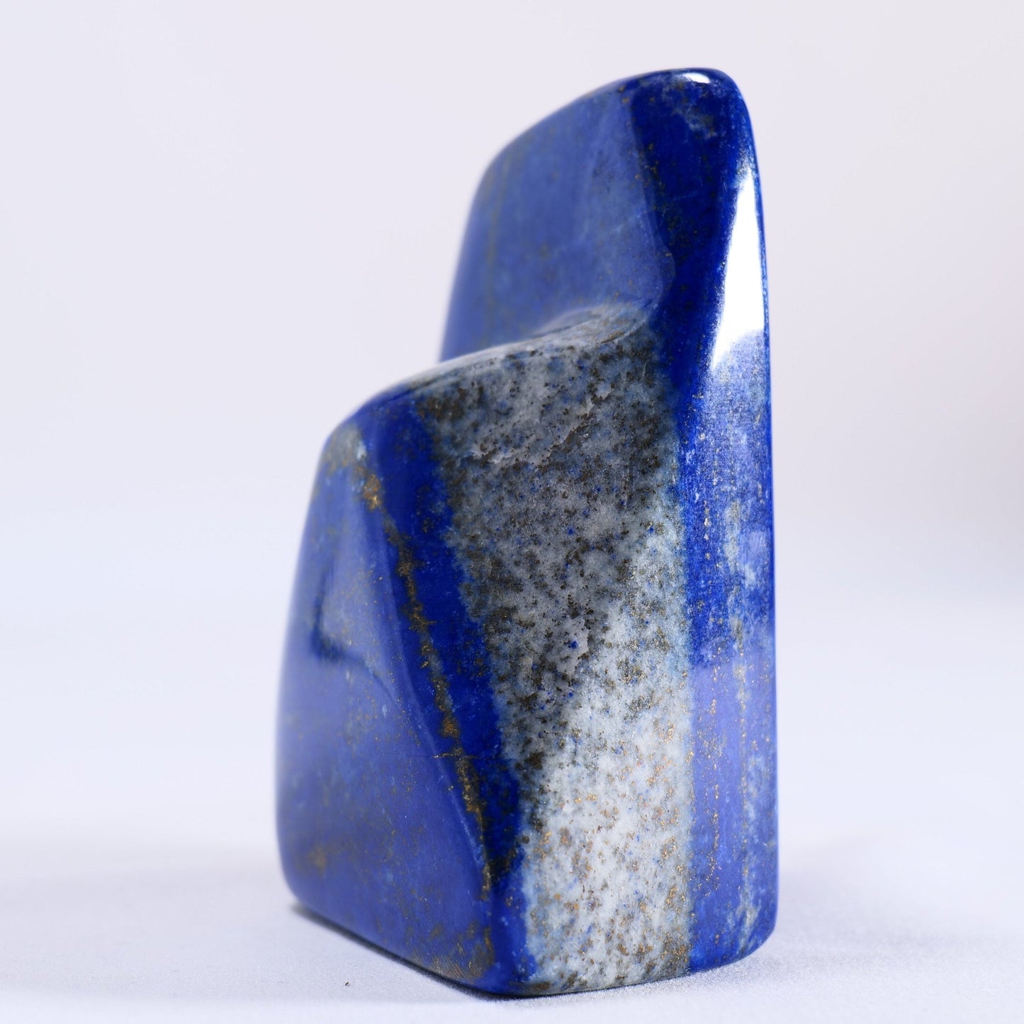 Lapis Lazuli Freeform 434g – Polished Stone from Pakistan - Luna Panther