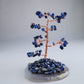 Lapis Lazuli Gemstone Tree on Agate Base 186g - Luna Panther