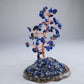 Lapis Lazuli Gemstone Tree on Agate Base 193g - Luna Panther