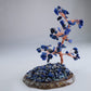 Lapis Lazuli Gemstone Tree on Agate Base 193g - Luna Panther