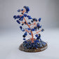 Lapis Lazuli Gemstone Tree on Agate Base 193g - Luna Panther