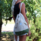 Laptop Backpack - Hemp & Cotton - Luna Panther