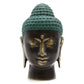 Large Antique Brass Buddha Head - Luna Panther