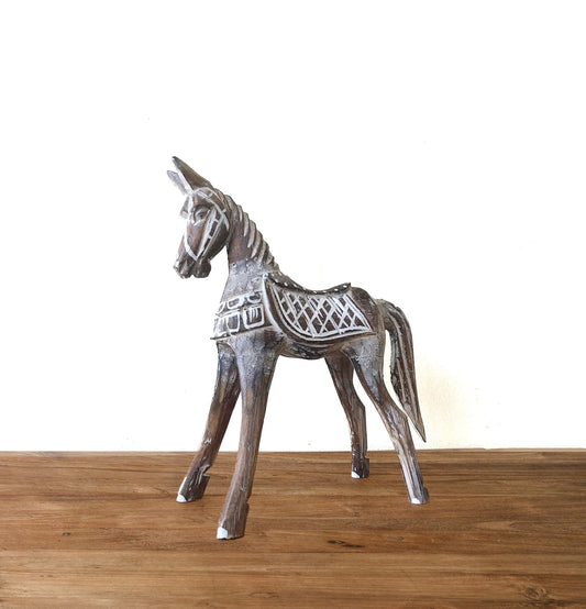Large Antique Horse 32 cm - Luna Panther alternate view
