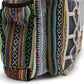 Large Backpack - Rope & Pockets Style - Luna Panther