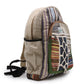 Large Backpack - Rope & Pockets Style - Luna Panther