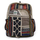 Large Backpack - Rope & Pockets Style - Luna Panther