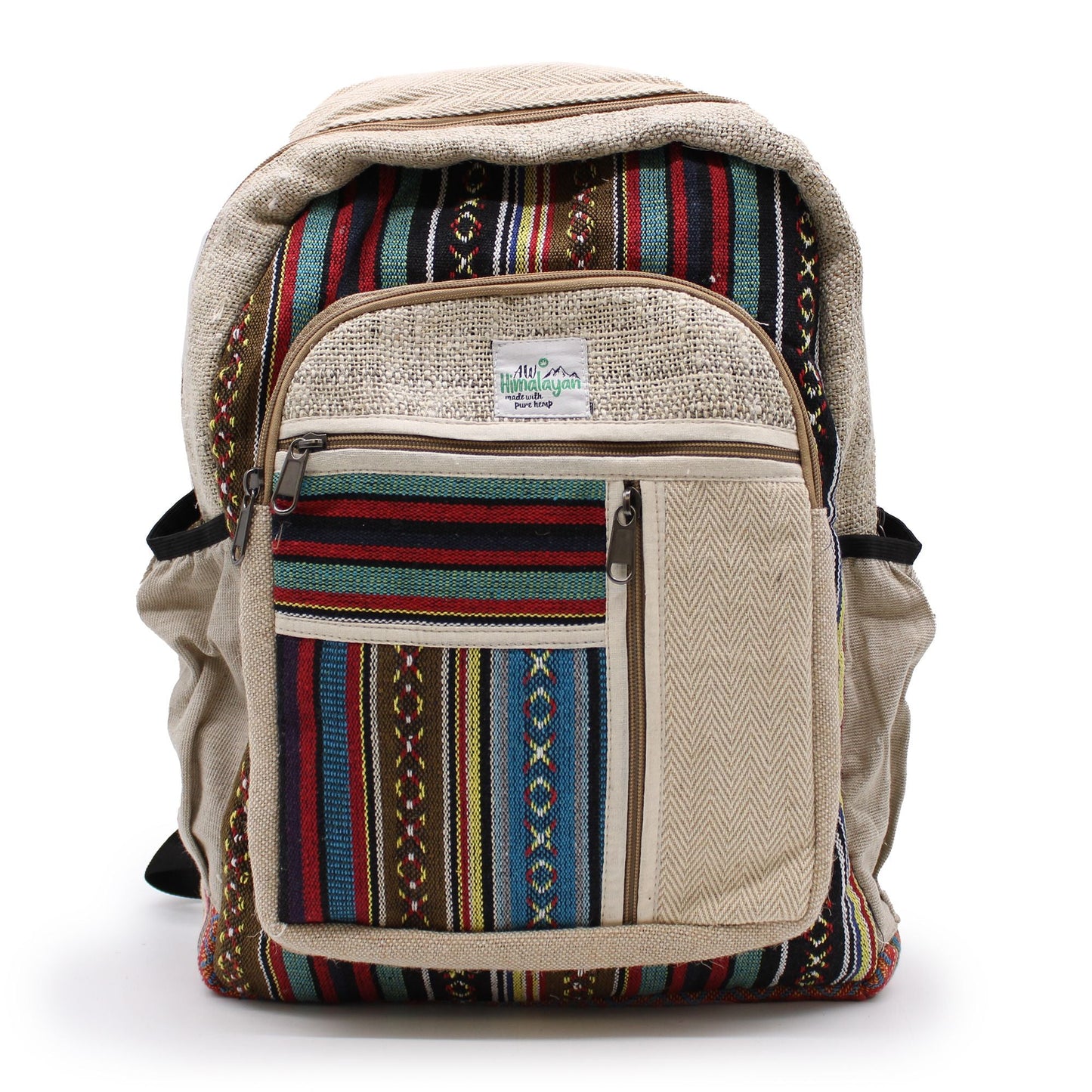 Large Backpack - Straight Zips Style - Luna Panther