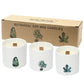 Large Botanical Candles - Marsh Viola - Luna Panther