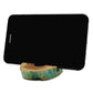 Large Gamal Wood Phone Holder - Greenwash - Luna Panther