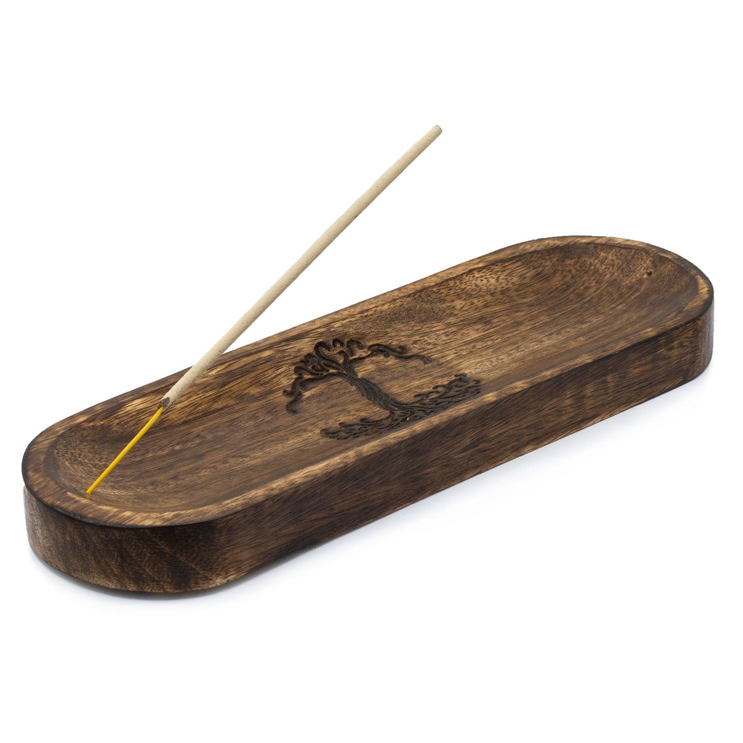 Large Incense Tray 30x10cm - Tree of Life - Luna Panther