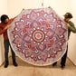 Large Mandala Roundy Art (180cm) - Pink & Purple - Luna Panther