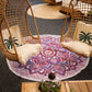 Large Mandala Roundy Art (180cm) - Pink & Purple - Luna Panther