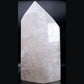 Large polished clear quartz tower, 2.85kg, 185 x 120 x 100mm