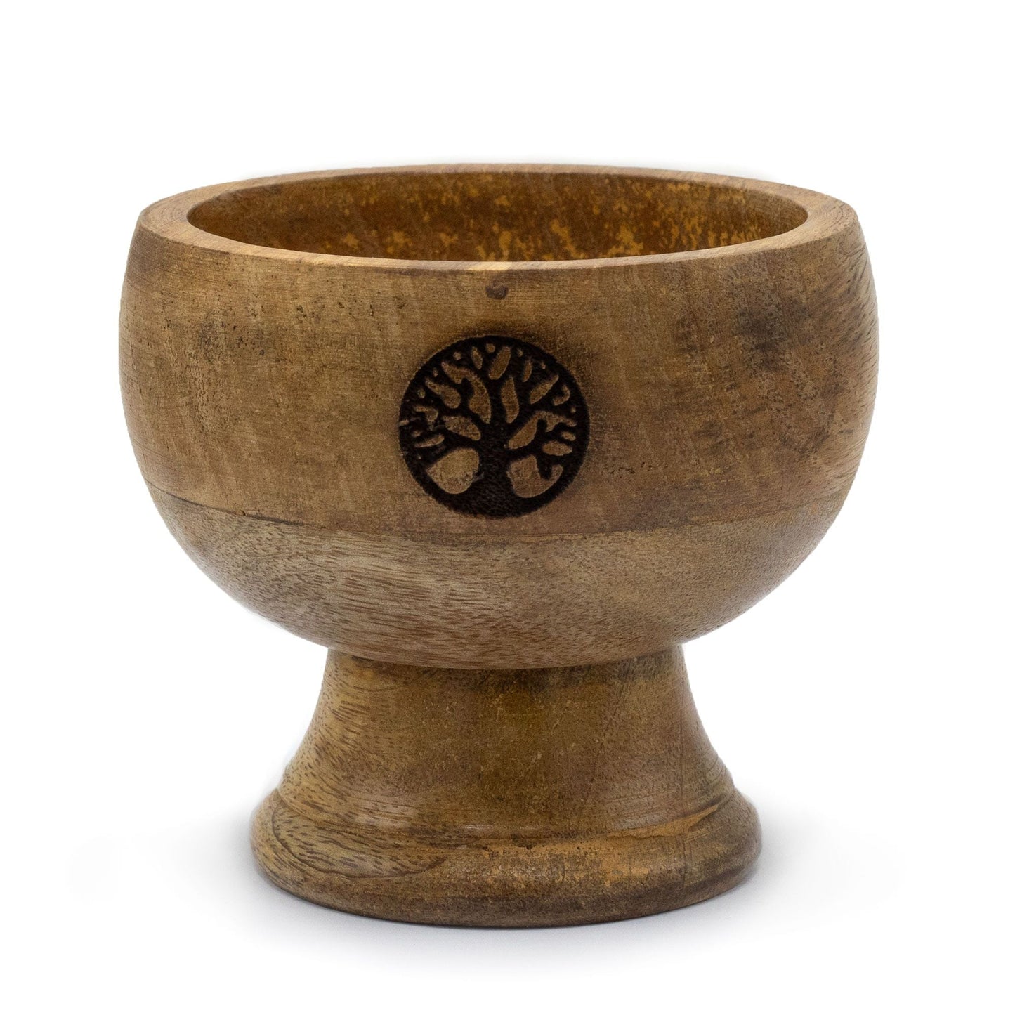 Large Ritual Bowl Incense Cone Holder 11x6cm - Tree of Life - Luna Panther