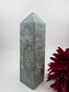 Polished Large Ruby Fuchsite Tower 1090g featuring natural patterning and unique variations - Luna Panther