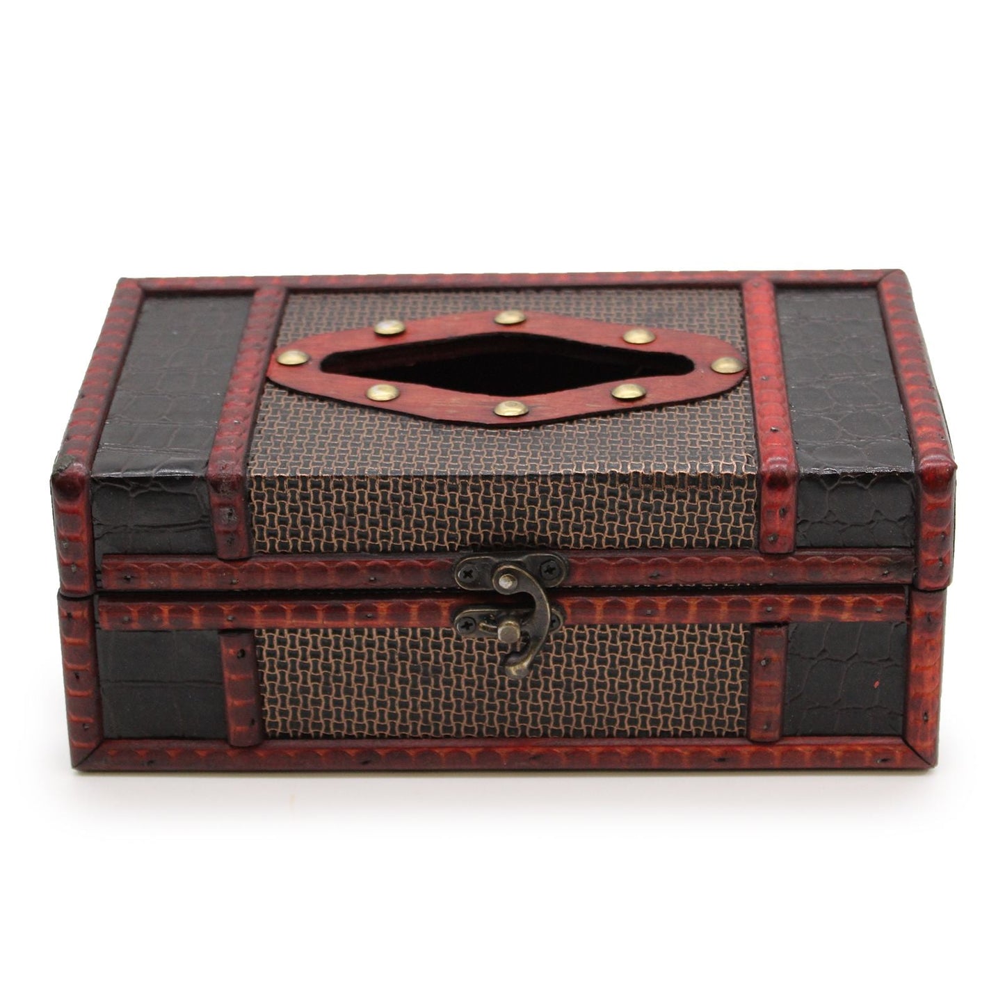 Large Tissue Box Trunk Style - Luna Panther