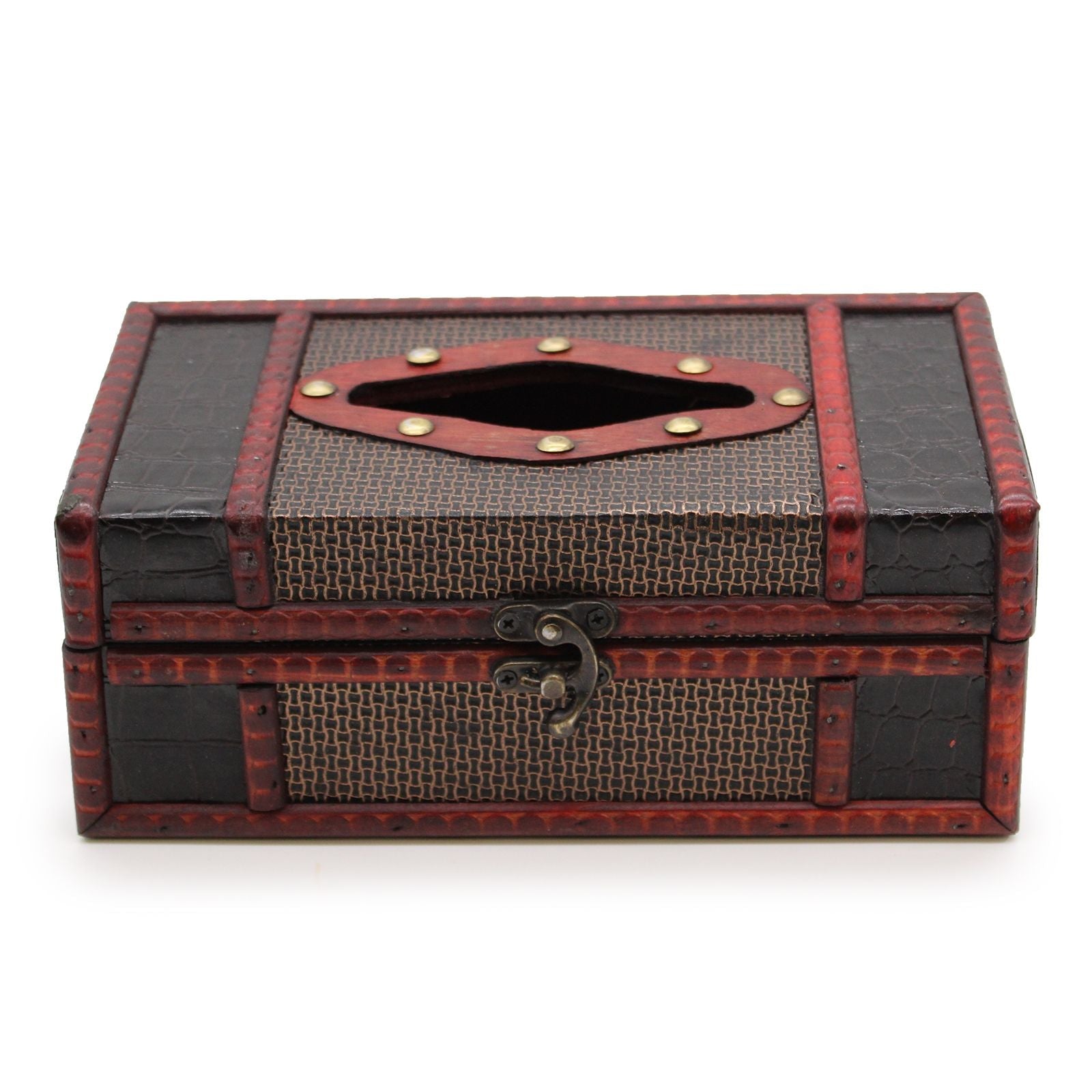 Large Tissue Box Trunk Style - Luna Panther