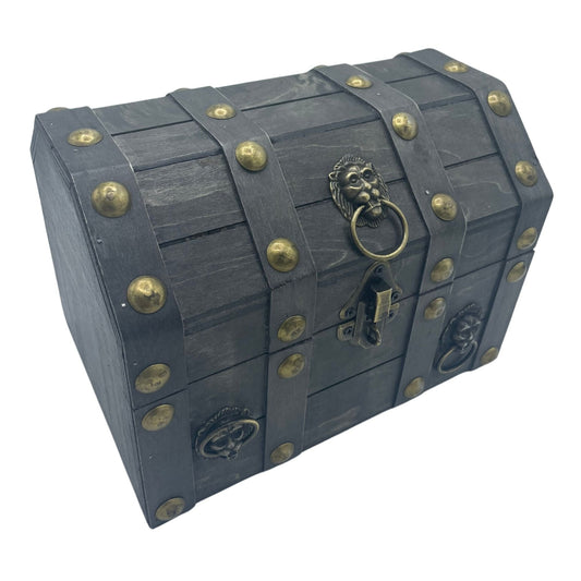 Large Treasure Chest - Grey - Luna Panther