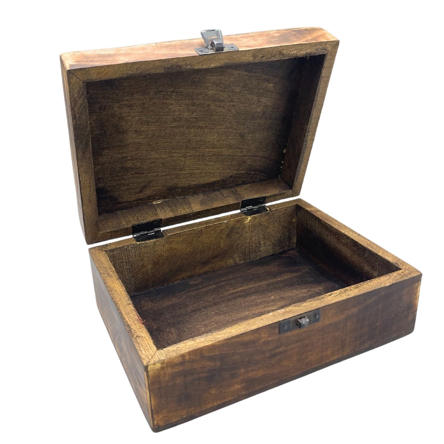 Large Wooden Keepsake Box 20x15x7.5cm - Buddha - Luna Panther