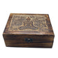 Large Wooden Keepsake Box 20x15x7.5cm - Buddha - Luna Panther