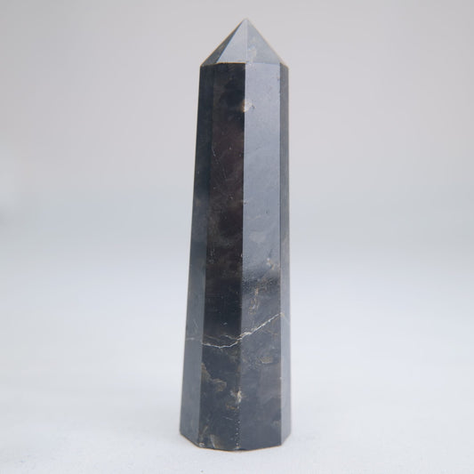 Larvikite Obelisk 100g 100mm - Luna Panther alternate view