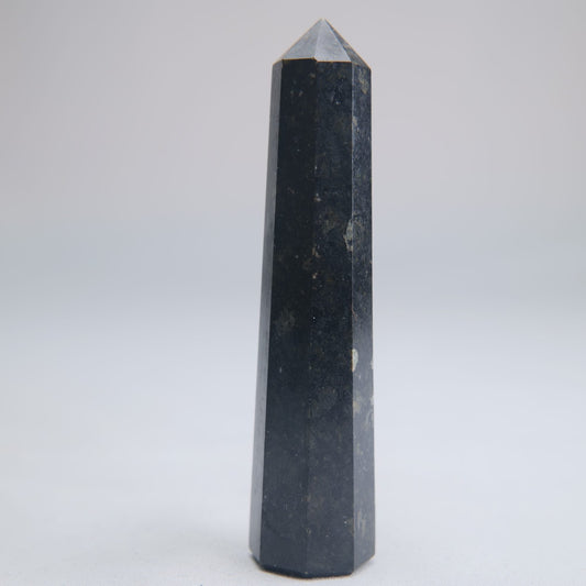 Larvikite Obelisk 68g 90mm - Luna Panther alternate view