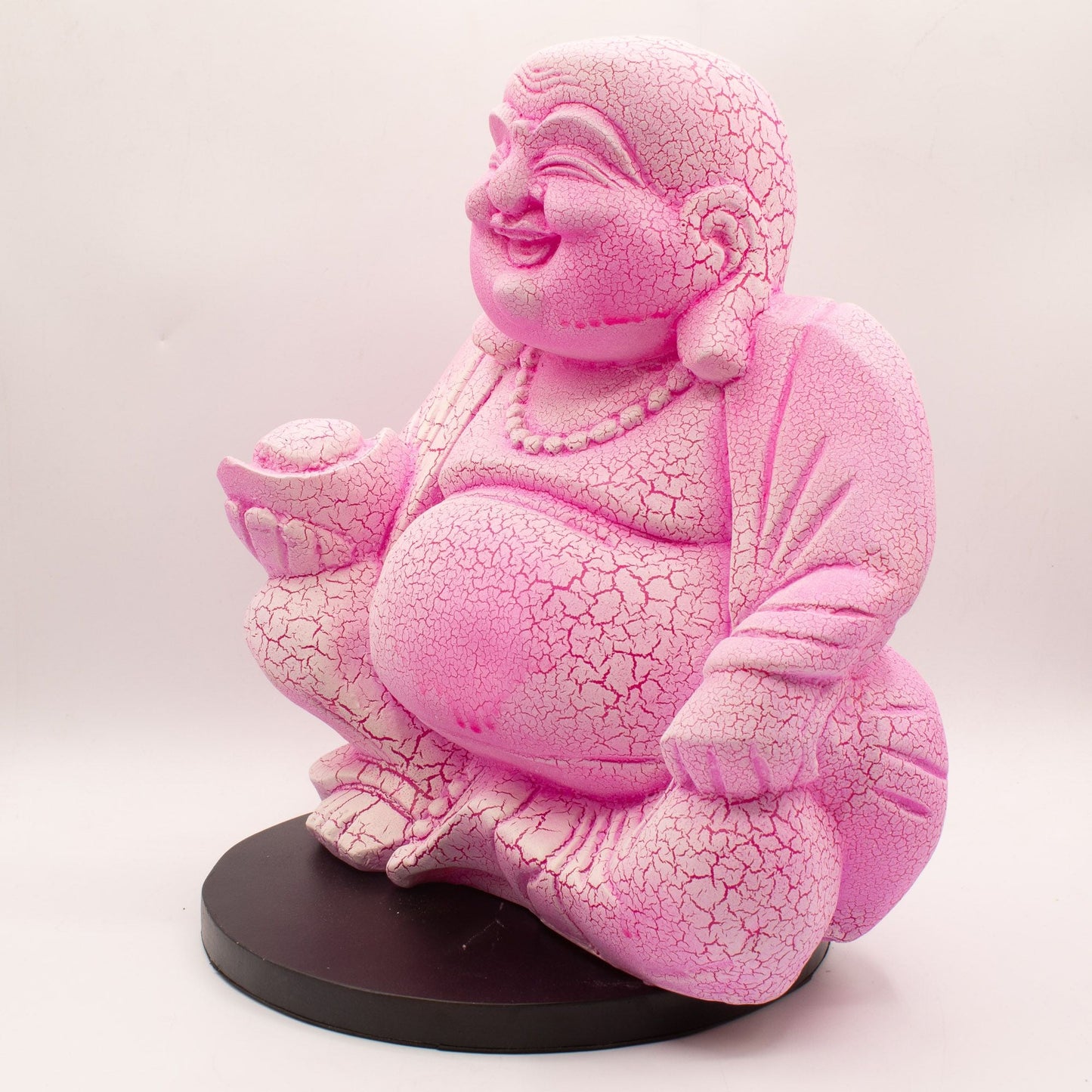 Laughing Buddha Lamp Dragonfruit - Round Stand - Luna Panther