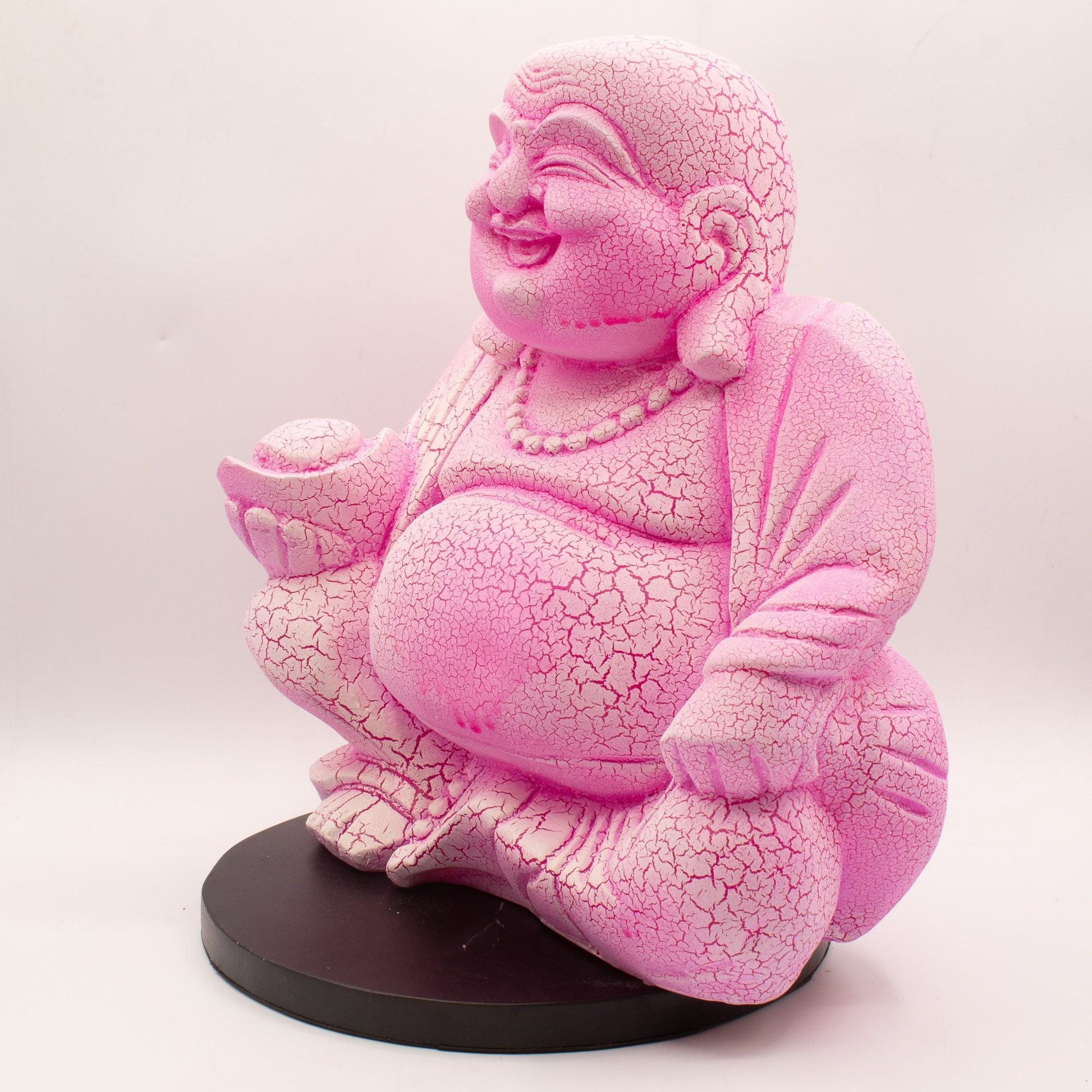Laughing Buddha Lamp Dragonfruit - Round Stand - Luna Panther