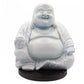 Laughing Buddha Lamp Sky Blue - Round Stand - Luna Panther
