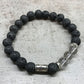 Lava Stone Bracelet - Tribal Rock Quartz - Luna Panther