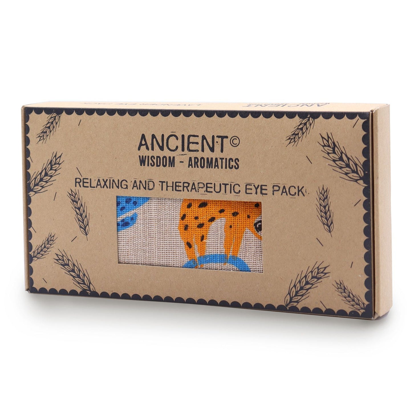 Lavender Natural Cotton and Juco Eye Pillow in Gift Box – Lazy Sloth - Luna Panther