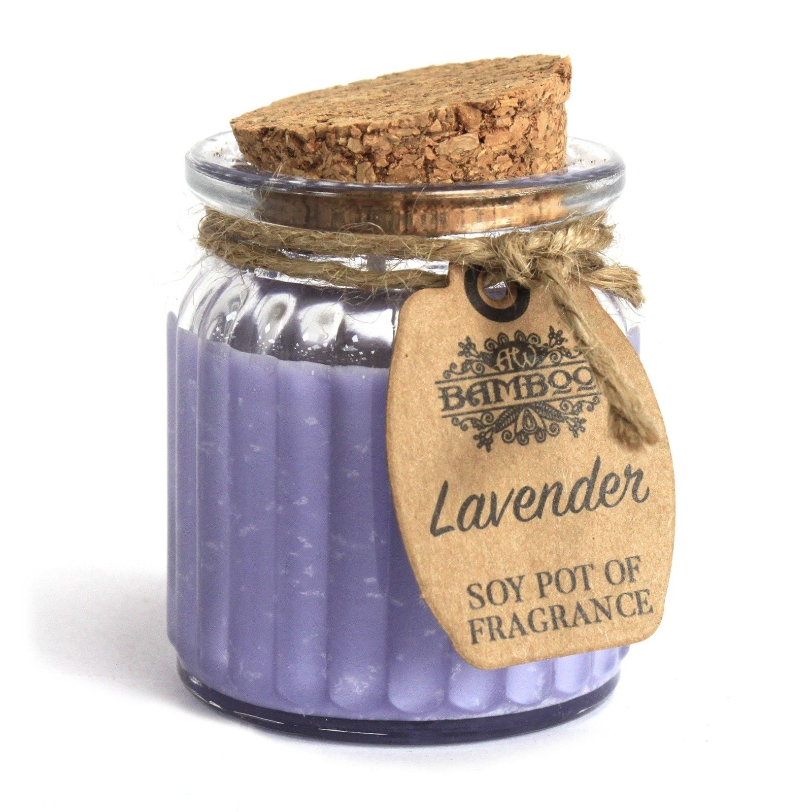 Lavender Soy Pot of Fragrance Candles - Luna Panther