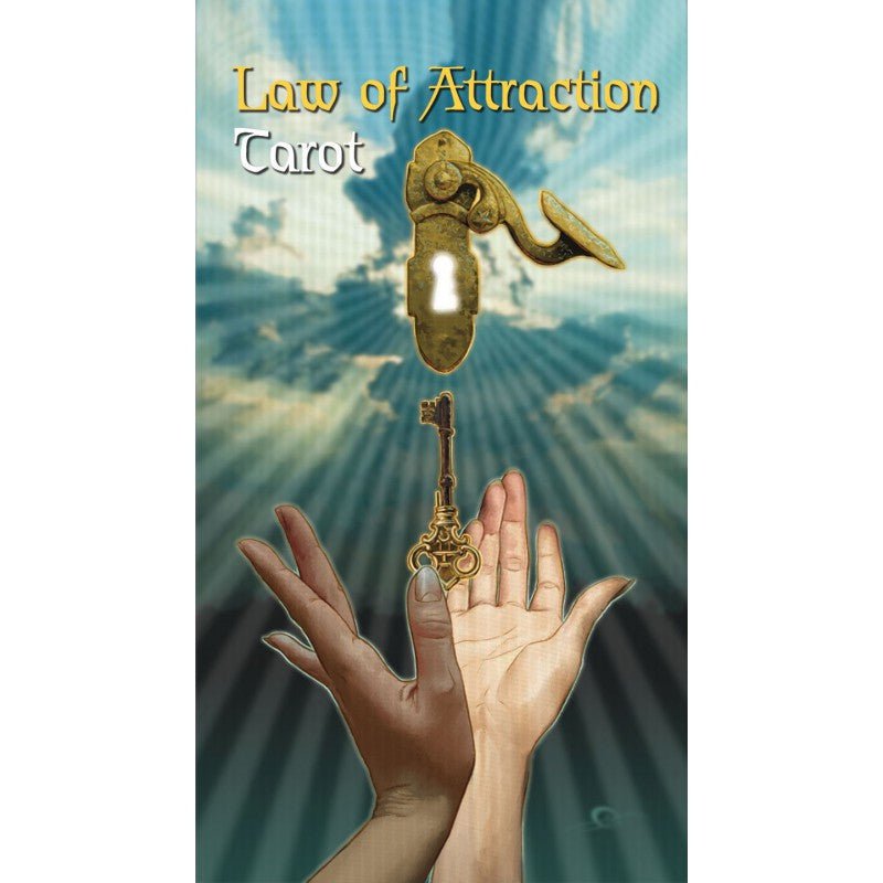 Polished Law of Attraction Tarot featuring natural patterning and unique variations - Luna Panther