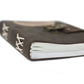 Leather Black Confessions with Lock Notebook (7x5") - Luna Panther